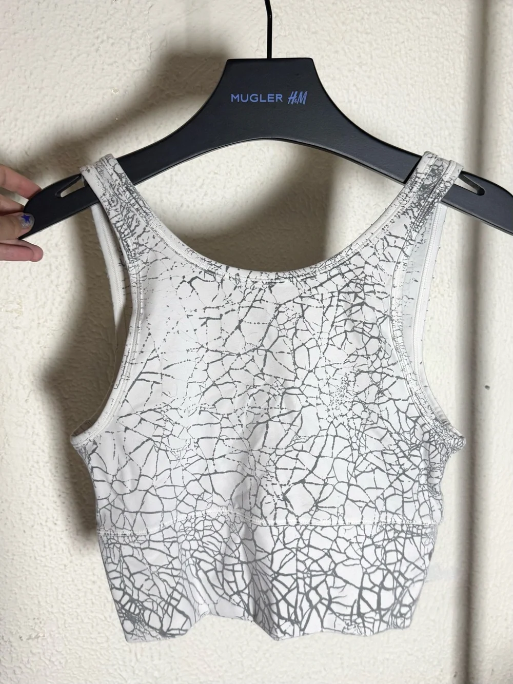 Lululemon Power Pivot Tank Thread Dye Crackle Print